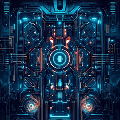 circuit board background