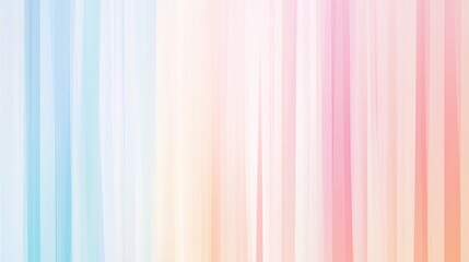 A minimalist abstract of pastel vertical lines fading against a gradient, creating a light, airy feel with subtle ambient backlighting.