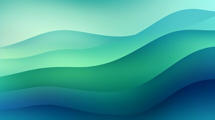 digital technology blue green abstract lines geometric poster background