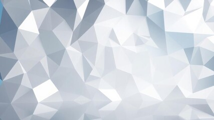 Fototapeta premium Abstract geometric polygon 3d wall pattern with contemporary glass surface in 3d render, pattern, surface