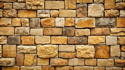 Fototapeta premium Rough stone blocks forming a sturdy wall , construction, architecture, texture, background, masonry, building, stone, rugged