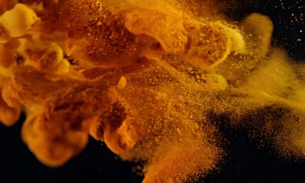 ​Dynamic Spices Explosion: Pepper, Cumin, and Saffron