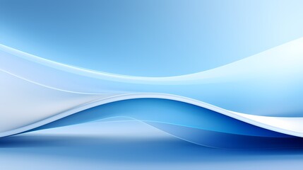 Obraz premium digital technology gray and blue abstract curve lines poster background