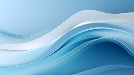 digital technology gray and blue abstract curve lines poster background