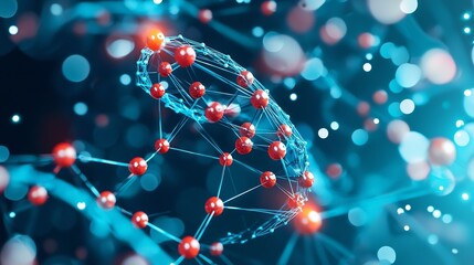 Interactive RNA Model Showcasing Sequences and Biochemical Connections