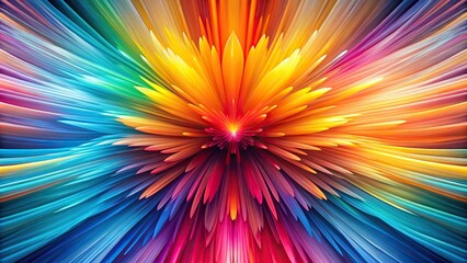 Obraz premium bright and vibrant abstract background with unique texture