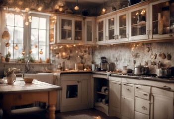 traditional elegant apartment cookware contemporary rustic vintage countertop hardwood sink appliance granite oven interior cabinet bungalow classic warm chair home 