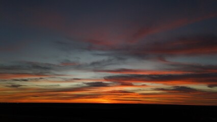 Obraz premium Manitoba, Canada Sunset