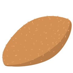 シンプルでかわいいカレーパン