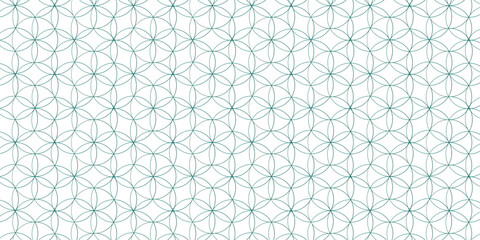 Seamless modern pattern background design | Pattern background vector design | Sky blue gradient colour pattern design | Elegant circle floral background