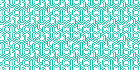 Seamless pattern design | Texture modern pattern design | Pattern design with hexagonal shape and sky color