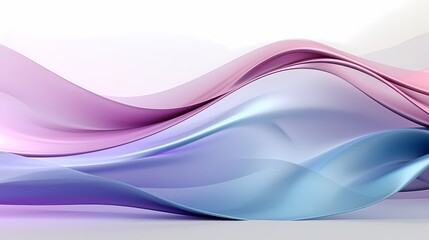 digital technology purple and blue flowing lines poster background