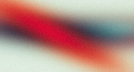 Retro red blue color grainy gradient backdrop design. Abstract colorful noisy gradient, vibrant, glowing color flow, bright, shine, noise texture background