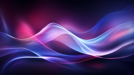 digital technology purple blue spiral circle particle poster background