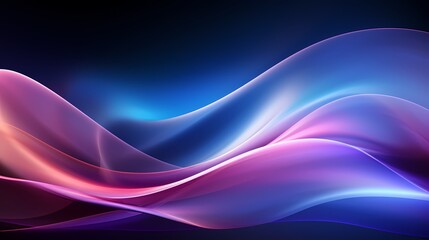 digital technology purple blue spiral circle particle poster background
