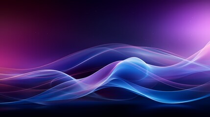 digital technology purple blue spiral circle particle poster background