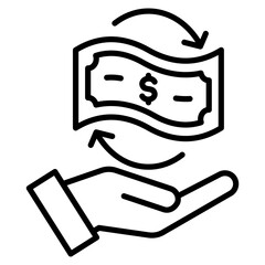 Cash Flow Issues Icon