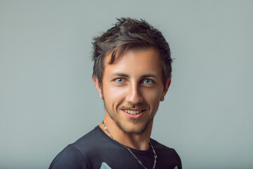Obraz premium Young man ready and vital, attractive and proud