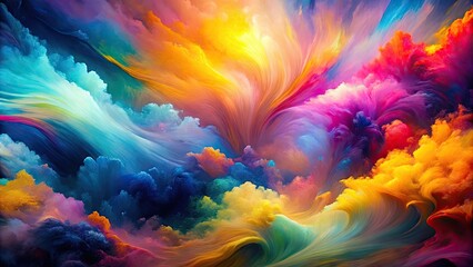 Abstract art background with vibrant colors and blending textures, abstract, art, background, texture, vibrant, colors