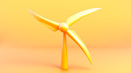 Wind Energy icon 3D