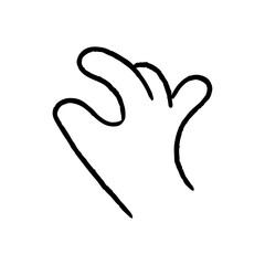 hand pose doodle