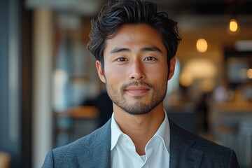 Obraz premium Confident Man Portrait