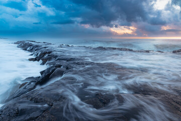 Obraz premium storm over the sea