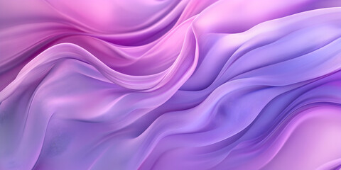 Obraz premium Dreamy Lavender and Lilac Silk Drape 