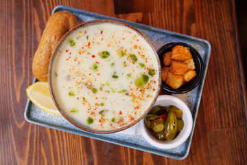 Indulge in this Delicious Creamy Soup with Savoring Sides A True Comfort Food Delight