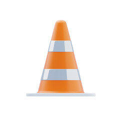3D Traffic Safety Cone