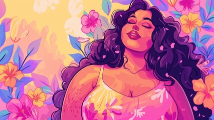 Empowerment: Encouraging individuals to embrace and take pride in their bodies, challenging societal norms around weight and beauty to foster self-confidence.
