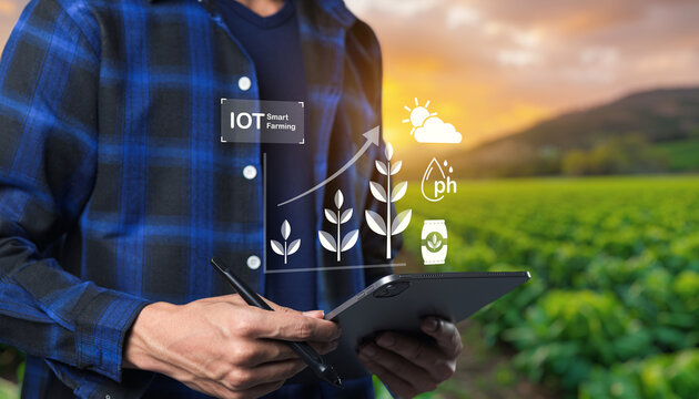 Modern Technology in Agriculture for Smart Farming