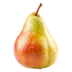 Ripe Pear with Transparent Background
