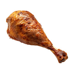 Roasted Turkey Leg with Transparent Background