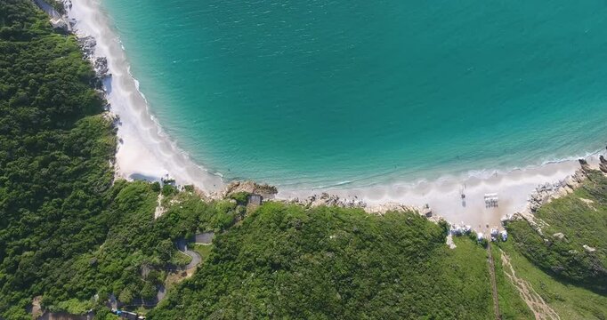 Video de uma praia de Arraial do Cabo Rio de Janeiro