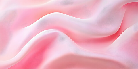 Obraz premium Soft Pink Silk Drape: A luxurious and delicate backdrop of soft pink silk drapes, with a gentle and flowing texture, perfect for adding a touch of elegance and sophistication to any design project. 
