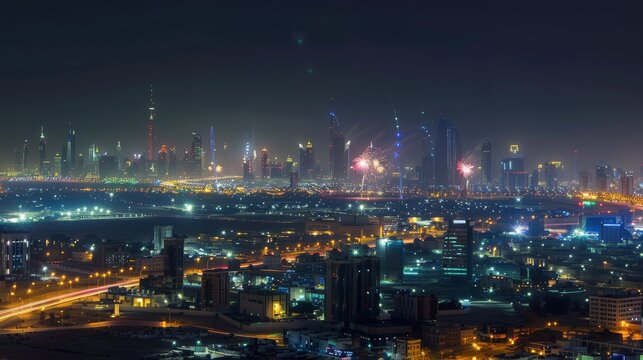 Back in 2012, a city firework in Kuwait
