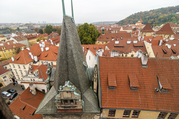 The Judith Tower, one of the towers on the Malá Strana side of Charles Bridge