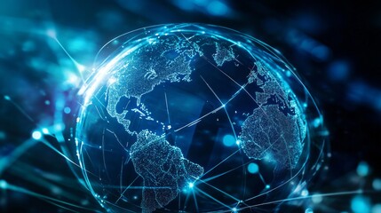 Global Communication Technology and Internet Connectivity for Businesses: Worldwide Network, Cryptocurrency, Blockchain, IoT, andIntegration