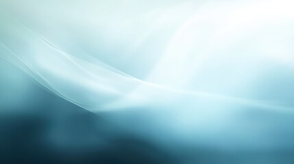 Obraz premium Frosted glass effect, blurred and cool, with subtle blue undertones