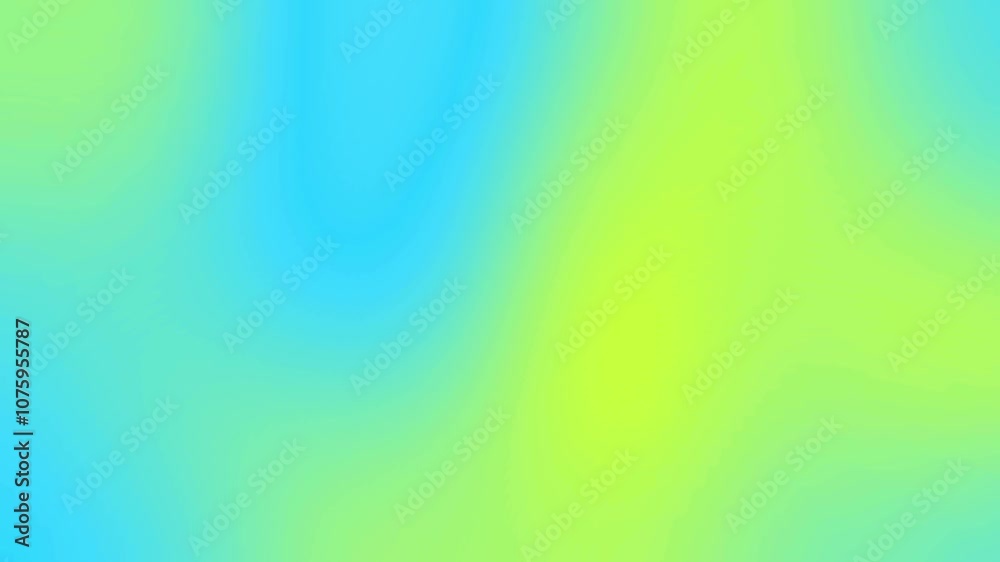 Wall mural smooth blend of green and blue hues creating a calming and modern abstract gradient. elegant and flu