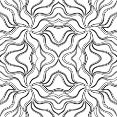 seamless abstract pattern digital illustration wrapping paper with graphic chaotic oriental hand drown colorful elements watercolor paint snowflakes fabric design print winter style