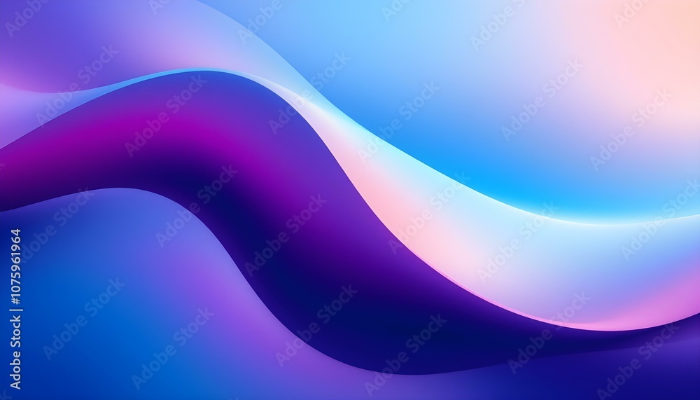 Fototapete Abstract dark glowing blue red gold smooth grainy gradient texture background web poster and web banner. Glowing noise texture gradient effect web banner or poster. 3d abstract waves background