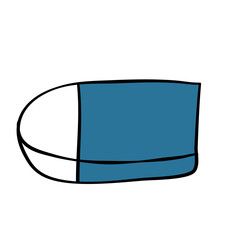 Rubber eraser vector