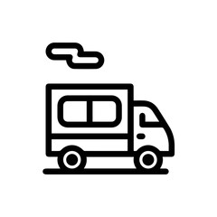 Truck icon symbol vector illustration
