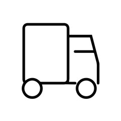 Truck icon symbol vector illustration

