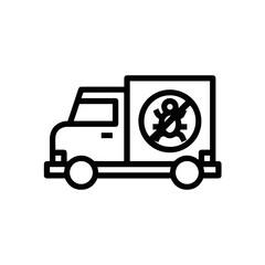 Truck icon symbol vector illustration
