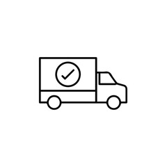 Truck icon symbol vector illustration
