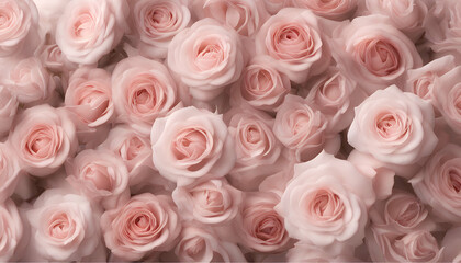 luxury decoration open elegant created romance element topview rose nature summer roses detail powder assortment spring flower colours bloom floral closeup 