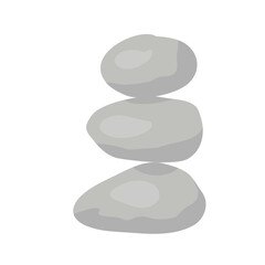 Meditation stone balance pyramid